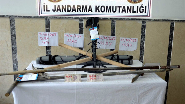 Kaçak kazı yapanlara suçüstü