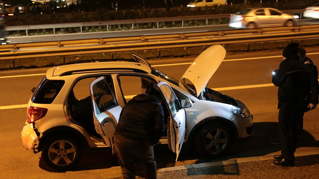 Kartal'da şüpheli araç