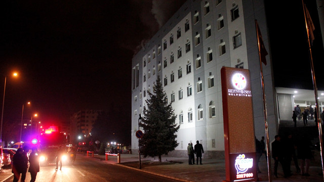 Kayseri'de belediye binasında yangın