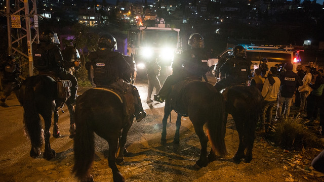 Kudüs'te yıkım protestosu