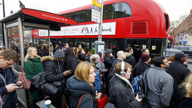 Londra metrosunda grev