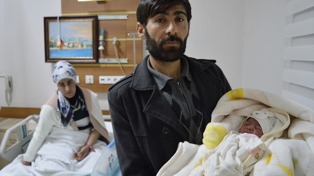 Manisa'da yılın son bebeği