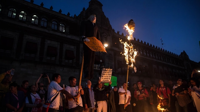 Meksika'da benzin zammı protestoları