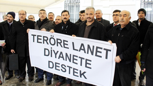 Muğla'daki STK'lerden Teröre Lanet Diyanet'e Destek açıklaması