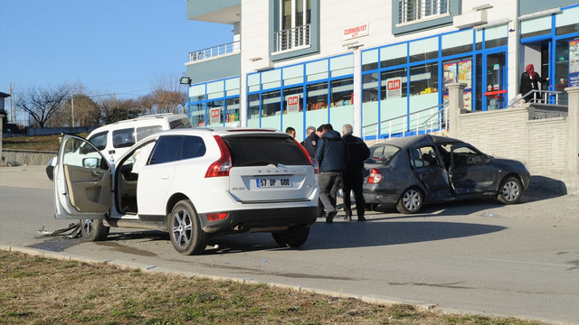 Samsun'da trafik kazaları