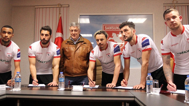 Samsunspor'da transfer