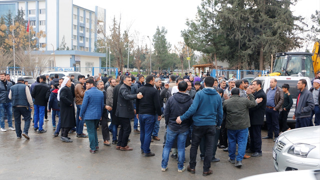 Şanlıurfa'da elektrik kesintisi eylemi