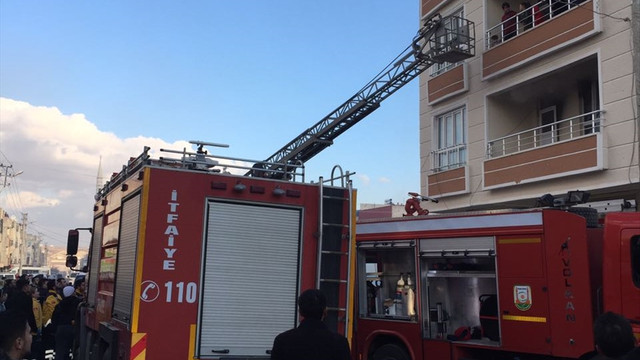Şanlıurfa'da ev yangını