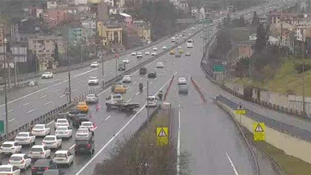 15 Temmuz Şehitler Köprüsü’nde iki şerit trafiğe kapatıldı!