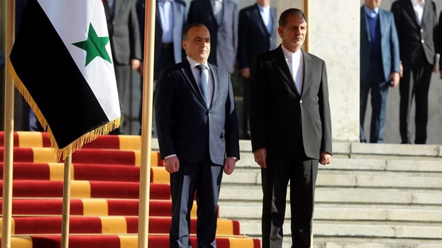 Suriye Başbakanı Hamis, İran'da