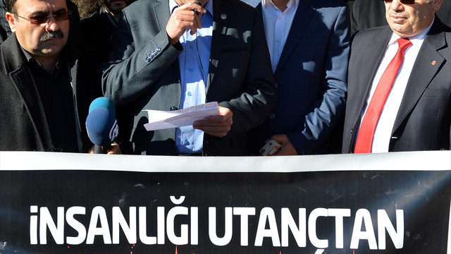 Suriyelilere 55 ton un yardımı