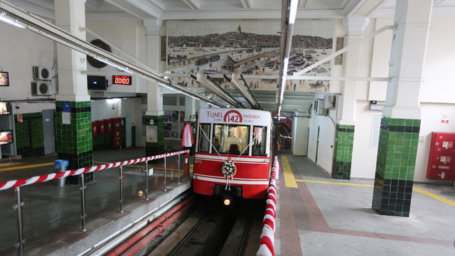 Tarihi Karaköy Tüneli 142 yaşında