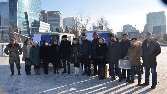 TİKA'dan Moğolistan'a acil müdahale aracı hibesi