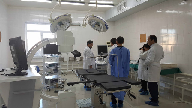 TİKA’dan Özbekistan'a tıbbi donanım desteği