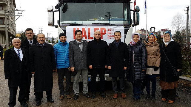 Üniversite öğrencilerinden Haleplilere yardım