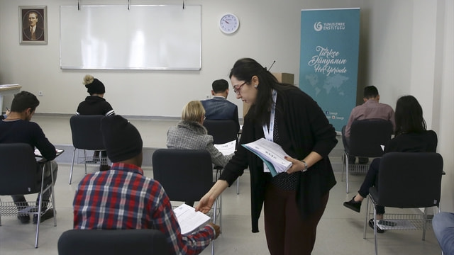 YEE Türkçe Yeterlik Sınavı'na yoğun ilgi