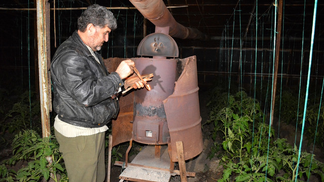 Yeni yıla don nöbeti tutarak girdiler