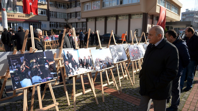 Yerel Basınımız ve Anadolu Ajansının Objektifinden 15 Temmuz sergisi