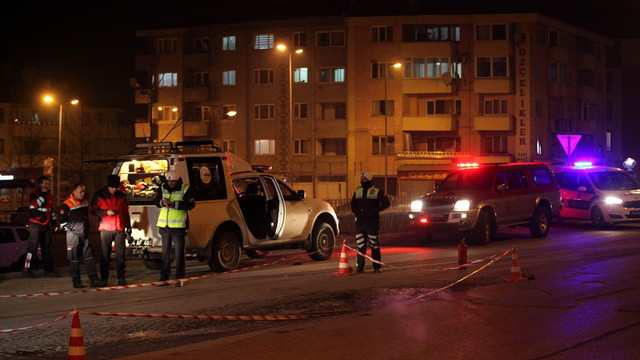 Yola dökülen kimyasal madde paniğe neden oldu