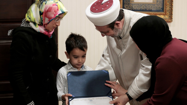 15 Temmuz gazileri ve şehit aileleri Diyanet'te