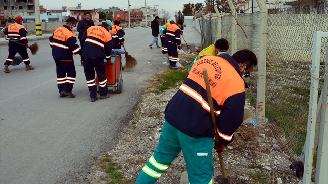 Akdeniz ilçesinde temizlik seferberliği