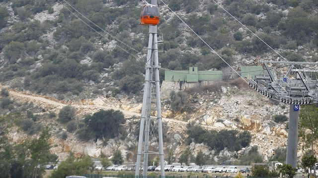 Antalya'da teleferik kuyruğu