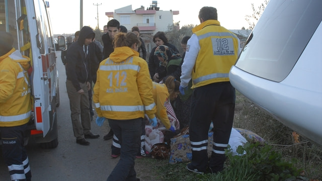 Antalya'da trafik kazası: 5 yaralı