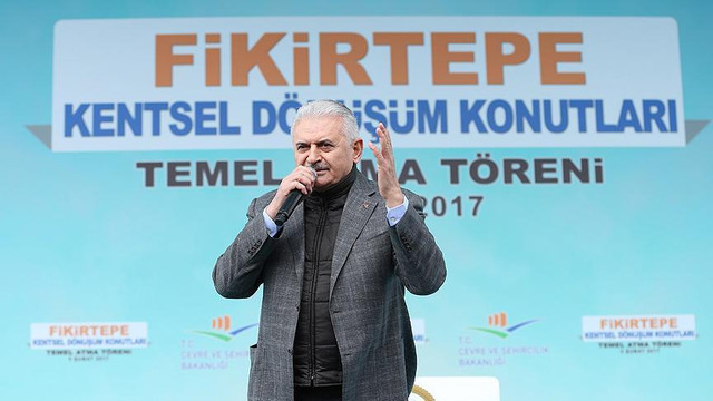 Başbakan Yıldırım Fikirtepe Kentsel Dönüşüm Projesinde konuştu