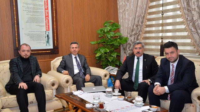 Bakan Yardımcısı Yayman'dan Bilecik Valisi Elban'a ziyaret