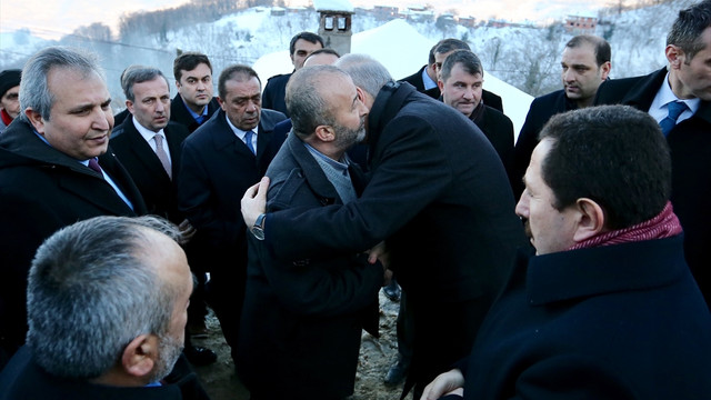 Kurtulmuş'tan, El Bab şehidinin ailesine taziye ziyareti