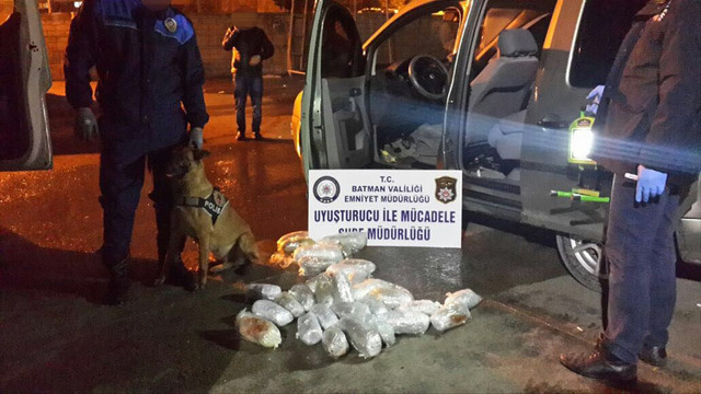 Batman'da uyuşturucu operasyonu
