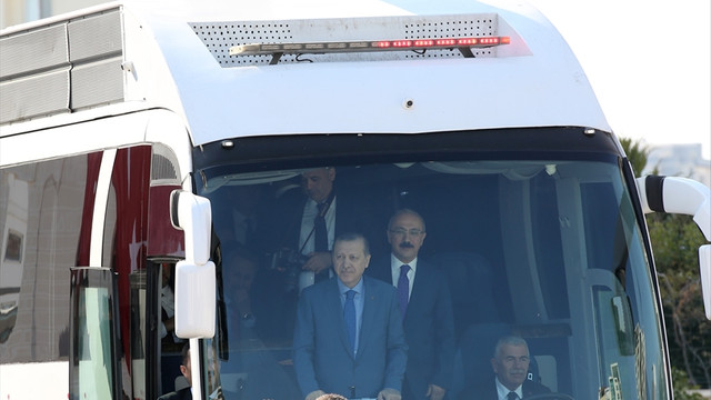 Cumhurbaşkanı Erdoğan Mersin’de