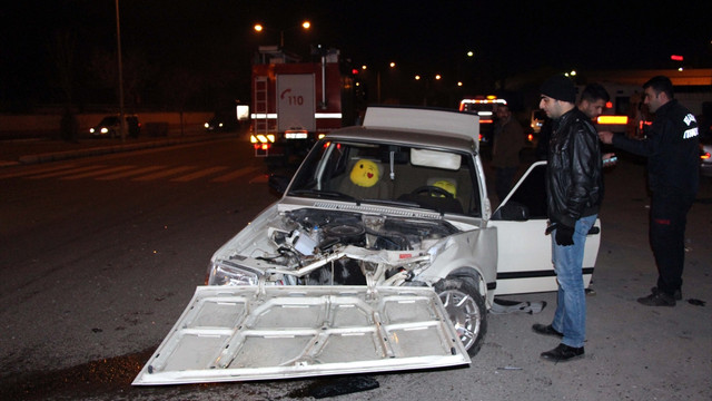 Elazığ'da trafik kazası: 1 yaralı