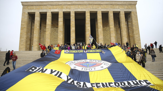 Fenerbahçeli iş adamları Ata'nın huzurunda