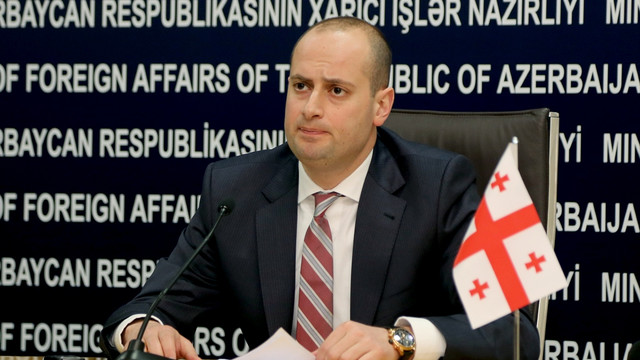 Gürcistan Dışişleri Bakanı Janelidze Azerbaycan'da