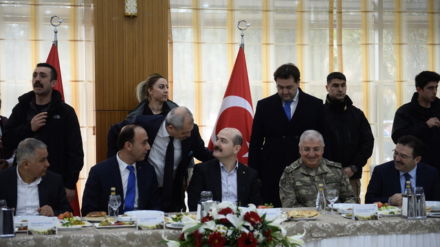 İçişleri Bakanı Soylu Adıyaman'da