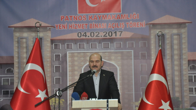 İçişleri Bakanı Soylu, Ağrı'da