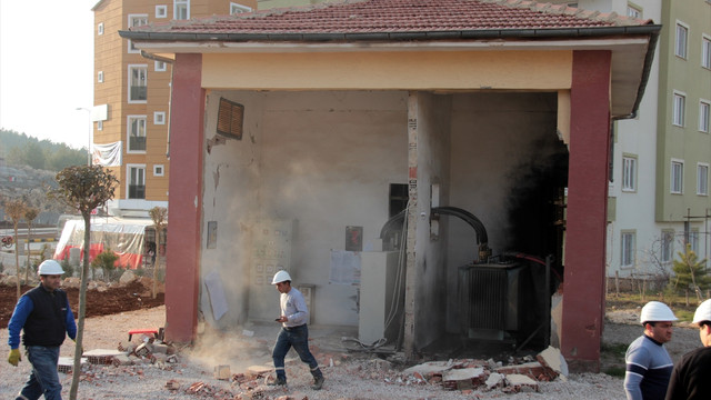 Kilis'te elektrik trafosu patladı