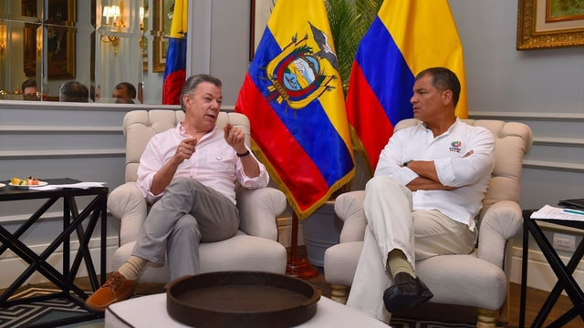 Kolombiya-Ekvador 5. Ortak Bakanlar Kurulu Toplantısı