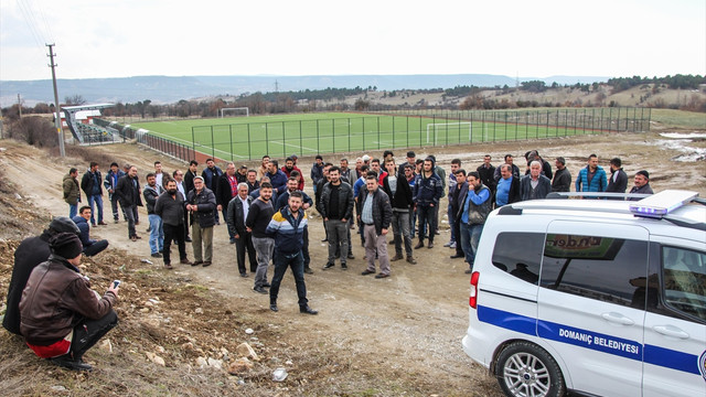 Kütahya'da tankerdeki asidin yola akması