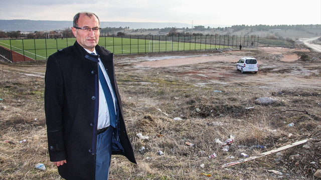 Kütahya'da tankerdeki asidin yola akması