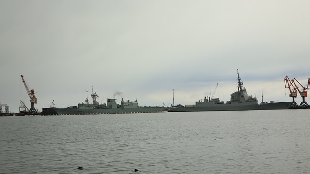 NATO Deniz Grubu savaş gemileri Samsun'da