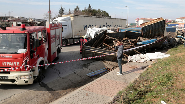 Sancaktepe'te trafik kazası: 2 yaralı