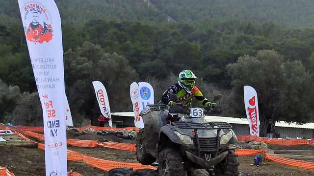 Şehit Fethi Sekin anısına yapılan enduro yarışı tamamlandı