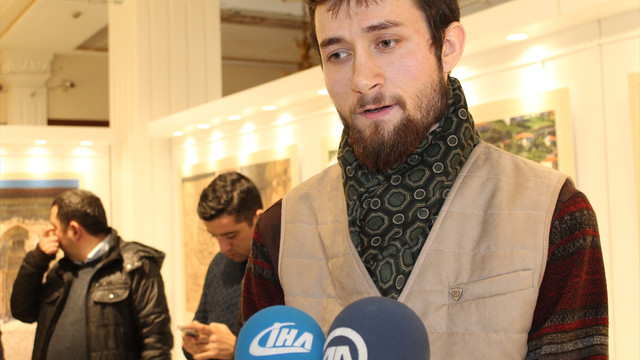 Şehit Mustafa Cambaz'ın fotoğraflarının yer aldığı sergi açıldı