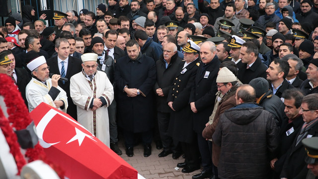 El Bab şehidi Uzman Çavuş Tevlim Kocaelide son yolculuğuna uğurlandı